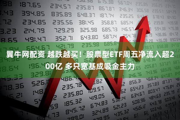 翼牛网配资 越跌越买！股票型ETF周五净流入超200亿 多只宽基成吸金主力